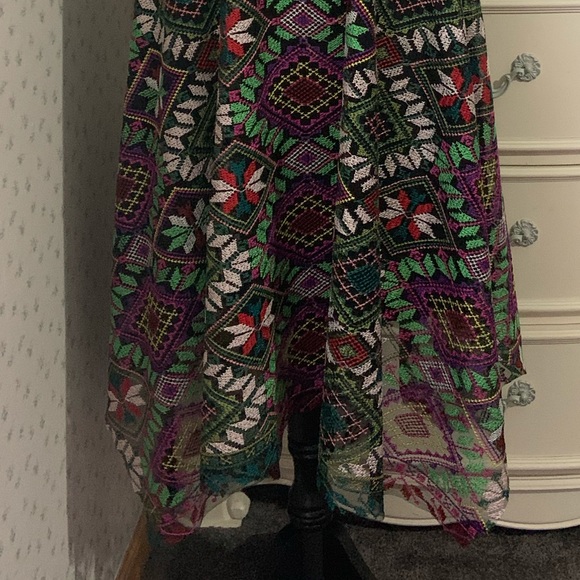 Alex Marie Multicolor Geometric Midi Dress - Picture 11 of 11